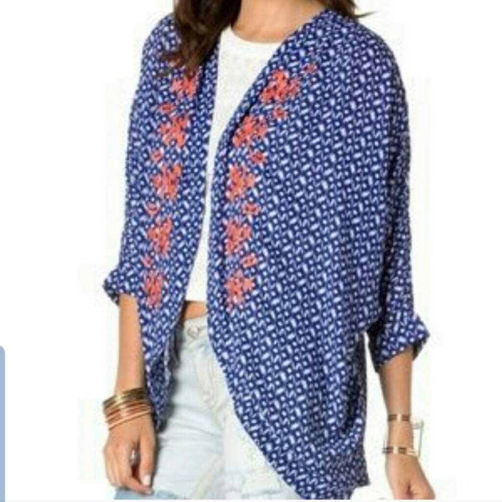 Miss Me Dessert Sky kimono